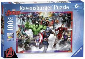 Puzle Ravensburger Avengers, 49 cm x 36 cm, 100 gab.