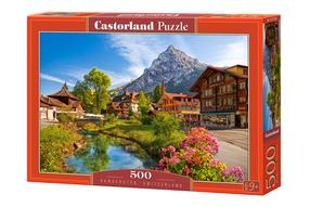 Dėlionė Castorland Kandersteg Switzerland 52363, 33 cm x 47 cm, 500 vnt., įvairių spalvų