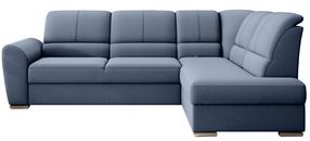 Kampinė sofa Siber Gojo 40, tamsiai mėlyna sp., dešininė, 186 x 270 cm x 93 cm