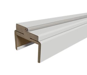 Durų stakta Domoletti, 207 cm x 8 - 10 cm x 3.2 cm, pilka sp.