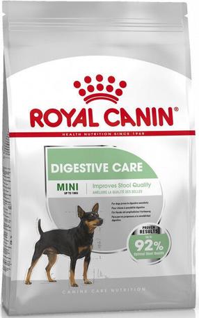 Sausas šunų maistas Royal Canin Mini Digestive Care, vištiena, 1 kg