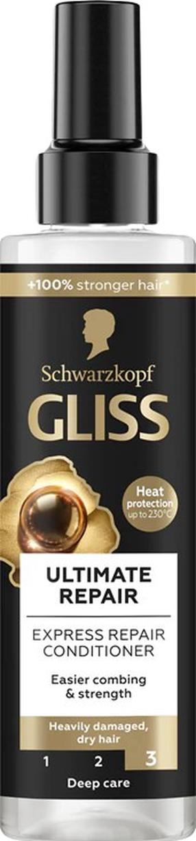 Кондиционер для волос, распыляемый Schwarzkopf Professional Gliss Ultimate Repair, 200 мл
