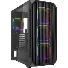 Корпус компьютера Sharkoon AK5M RGB, черный цв.