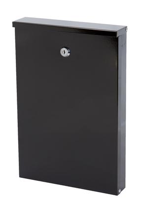 Postkast Haushalt PD955, must v., 24 cm x 5.5 cm x 35.5 cm