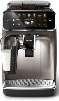 Pusiau automatinis kavos aparatas Philips EP5444/70, pilka sp., 1500 W Prekė su pažeista pakuote.