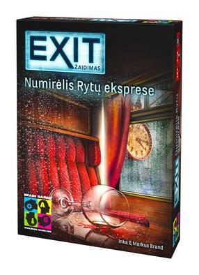 Stalo žaidimas Brain Games Žaidimas Exit: Numirėlis Rytų eksprese, LT