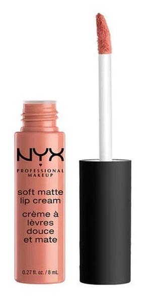 Lūpų dažai NYX Professional Makeup Soft Matte Lip Cream, 8 ml, smėlio sp., stockholm