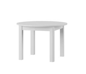 Stalas išskleidžiamas Szynaka Meble, baltas, 110 - 160 cm x 110 cm x 76 cm