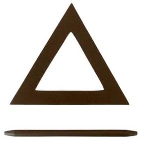 Užuolaidų laikiklis Triangle, 14 cm, ruda sp.