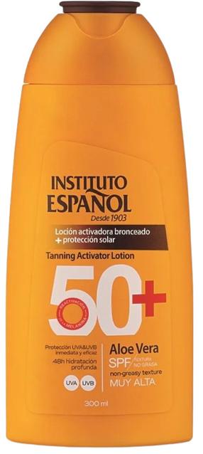 Лосьон для ухода за загаром для тела Instituto Español Tanning Activator SPF50+, 300 мл