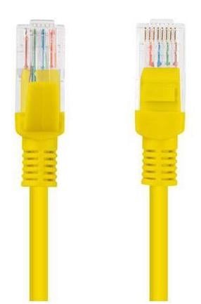 Laidas Lanberg RJ-45 8P8C, RJ-45 8P8C, 3 m, geltona sp.
