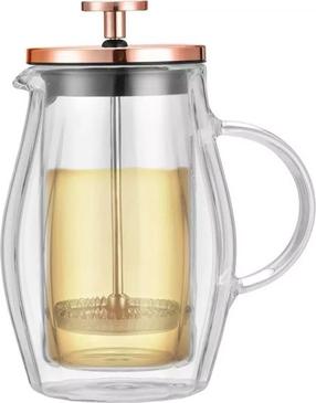 Kavinukas French Press Klausberg KB-7721, 0.350 l, skaidri sp./aukso sp.
