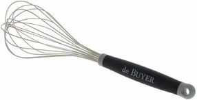 Plakimo šluotelė De Buyer 2611-35, 20.5 cm, sidabro sp./juoda sp.