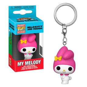 Atslēgu piekariņš Funko POP! Sanrio My Melody, 10 cm, balta krās./rozā krās.