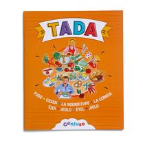 Knygelė Geniuso Tada Food, RUS, EN, DE, Prancūzų, Ispanų, Vengrų, Čekų, Slovakų, oranžinė sp.