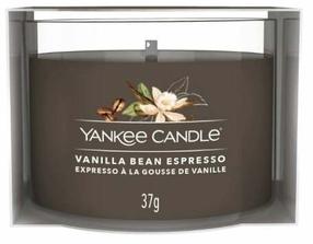 Свеча, ароматическая Yankee Candle Mini Vanilla Bean Espresso, 7 - 10 час, 37 г, коричневый цв.