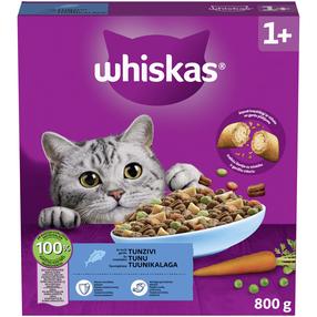 Sausā kaķu barība Whiskas, 0.8 kg