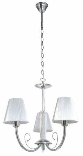 Lampa karināms Spot-Light Cubana, E14, 3 x 40 W, sudraba krās. / hroma krās.