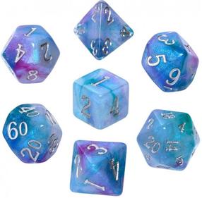 Žaidimo kauliukai Rebel Acrylic Dice Magellan's Cloud