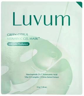 Маска для лица Luvum Green Citrus Vitamin C Gel Plus