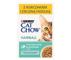 Mitrā kaķu barība Purina Cat Chow Hairball Control, vistas gaļa, 0.085 kg