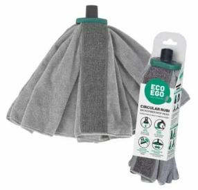 Mops Eco Ego, Circular Rubi, 250 mm, pelēka krās.