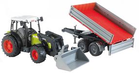  Игрушечный трактор Bruder Claas Nectis 267 F 980256, 1:16, красный цв./зеленый цв.
