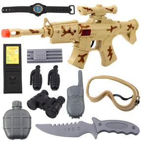 Игрушечное оружие, c аксессуарами Lean Toys Military Rifle 27748 Многоцветный