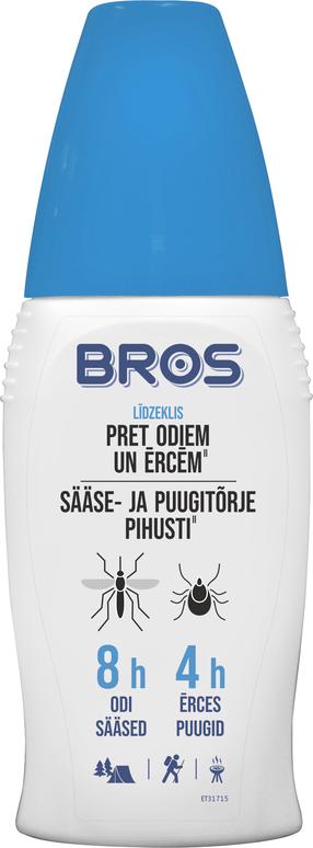Средства против комаров и клещей Bros 001 LV EE, 100 мл