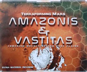 Papildinājums galda spēlei FryxGames Terraforming Mars Amazonis & Vastitas