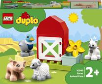 Konstruktorius LEGO Duplo Ūkio gyvūnų priežiūra 10949
