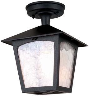 Lubinis lauko šviestuvas Elstead Lighting York, 100W, E27, IP20, juoda sp., 18.5 cm x 24.5 cm