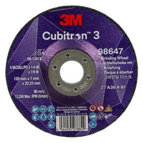 Slīpēšanas disks 3M Cubitron 3, 125 mm x 22.23 mm