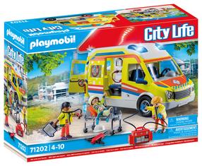 Konstruktors Playmobil City Life Neatliekamā Palīdzība 71202