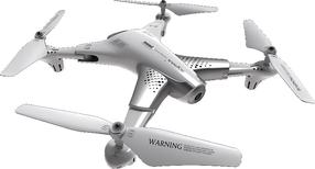 Rotaļu drons Syma Z3 IKONKX7222, 32 cm, balta krās./pelēka krās.