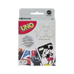 Uno kortų žaidimas Mattel Games „Disney“ 100