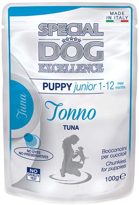 Влажный корм для собак Special Dog Excellence Pouches Puppy & Junior, рыба, 0.1 кг