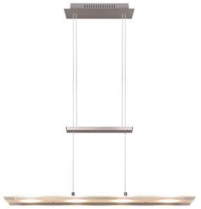 Šviestuvas kabinamas Reality Milos R32004107, LED, 3000 °K, 4 x 5 W, skaidri sp. / nikelio sp.