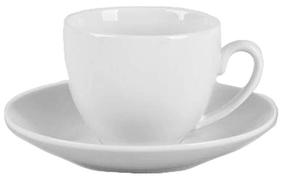  Tase ar apakštasi Domoletti Casual 199D-004-TSS, balta krās., 0.08 l