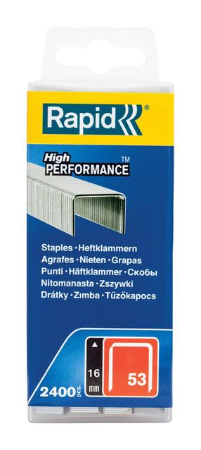 Kabės Rapid 53, 16 mm x 11.4 mm, 2400 vnt.