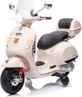 Vaikiškas elektrinis motociklas Milly Mally Vespa GTS Super, balta sp.