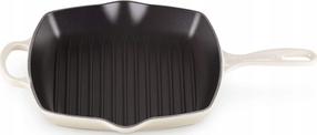 Praepann Le Creuset Signature Square Grill, Ø 26 cm, kivimass