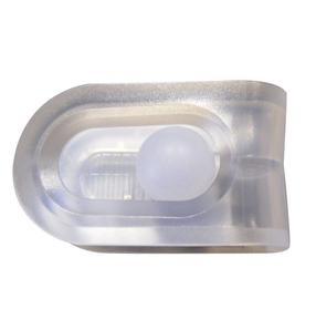 Kabliukas Ridder 506.00, 30 mm x 10 mm x 10 mm, skaidri sp.