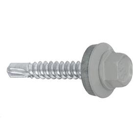 Isekeermestavad kruvid Klimas WF, RAL9006, 4.8 mm x 19 mm, 250 tk