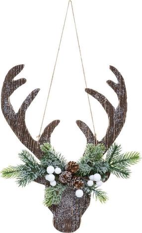 Kalėdinė dekoracija, „Elnias“ Fééric Lights and Christmas, 34 cm, ruda sp.