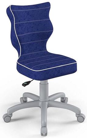 Bērnu darba krēsls Petit Childrens Chair Petit, 33.5 x 30 x 77.5 cm, zila krās.