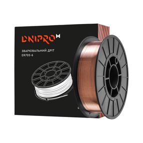 Проволока Dnipro-M ER70S-6, 1 мм, 5 кг