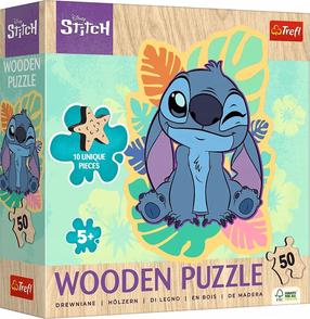 Puidust pusle Trefl Happy Stitch 20281, 20 cm x 20 cm, 50 tk, mitmevärviline