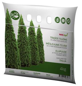 Trąšos visžaliams augalams Baltic Agro, granuliuotos, 4 kg