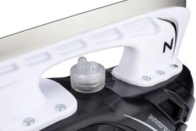 Pačiūžų švieselės Nijdam Dual LED Ice Skate Lights, skaidri sp./oranžinė sp.